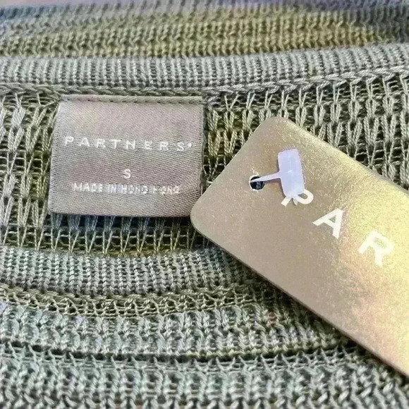 Partner’s Sweater Moss Green Women’s Small Pullover Tunic NWT - Picture 3 of 8